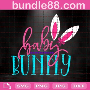 Baby Bunny Svg, Bunny Svg