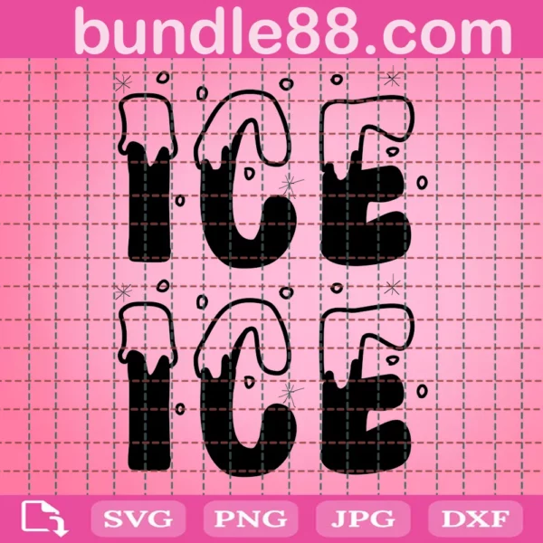 Ice Ice Cute Baby Toddler Svg