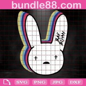 Bad Bunny Svg, Bad Bunny Logo Svg For Cricut Silhouette