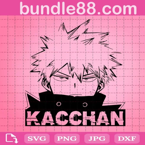 Bakugo Katsuki Svg