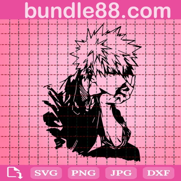 Bakugou Svg, Bakugo Katsuki Svg