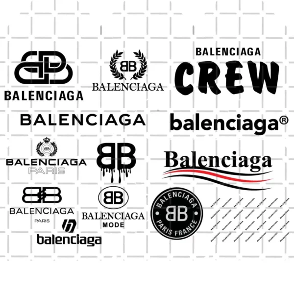 Balenciaga Logos Svg SVG PNG DXF EPS Cricut Files May 2024