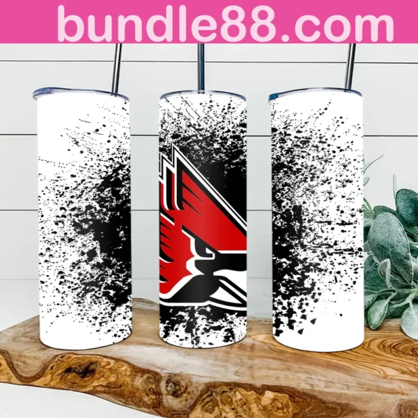 Ball State Cardinals Football 20oz Skinny Tumbler