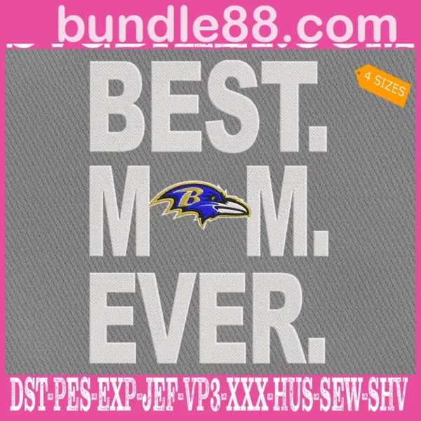 Baltimore Ravens Embroidery Files