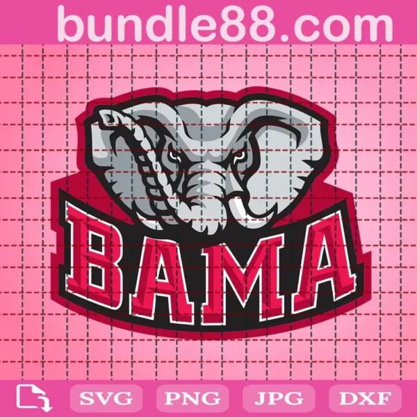 Bama Football Mascot Svg