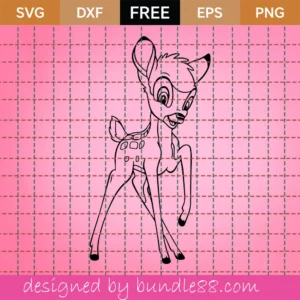 Bambi Svg Free, Best Disney Svg Files