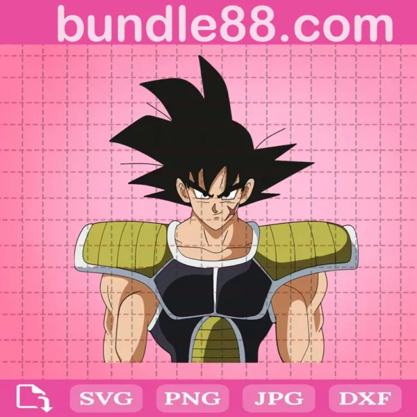 Bardock Svg, Dragon Ball Svg