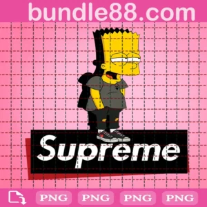 Bart Simpson Supreme Png