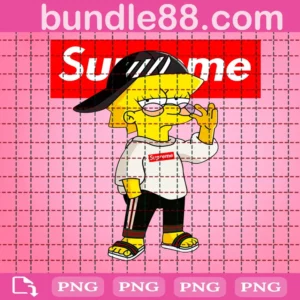 Bart Simpson Supreme Png