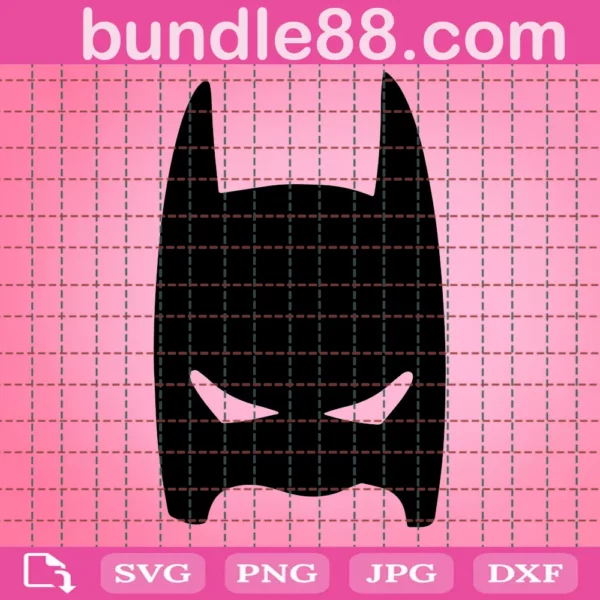 Batman Mask Svg, Superhero Mask
