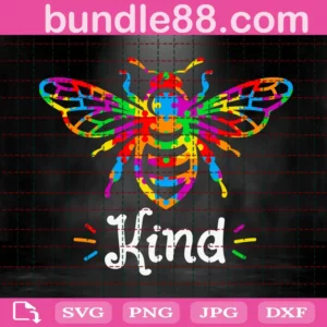 Be Kind Autism Awareness Svg