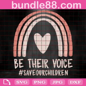 Be Their Voice Svg