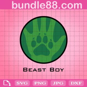 Beast Boy Logo Svg