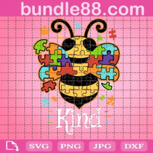 Bee Kind Svg Free