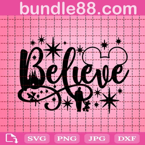 Believe In Magic Svg