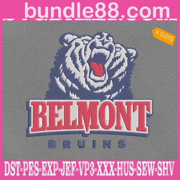 Belmont Bruins Embroidery Machine