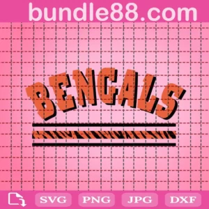 Bengals Svg, Cincinnati Bengals Svg