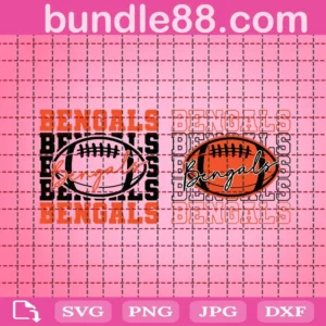 Bengals Svg, Football Svg