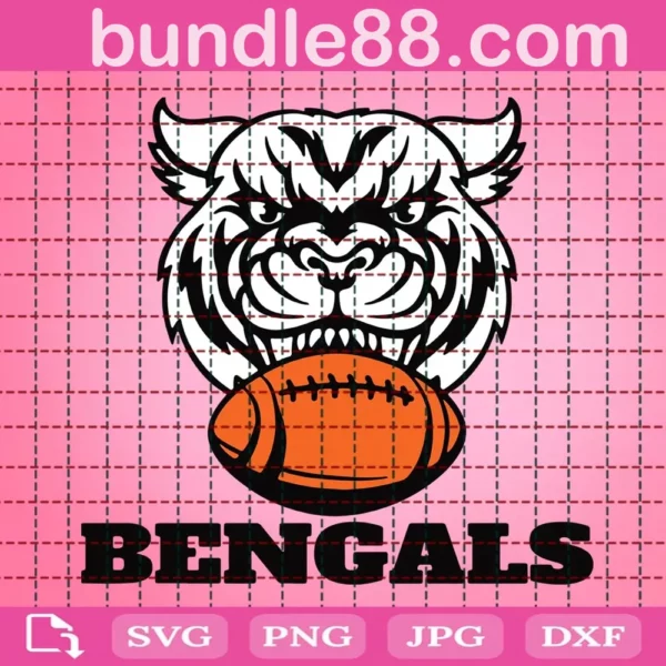 Bengals Svg, Super Bowl Svg