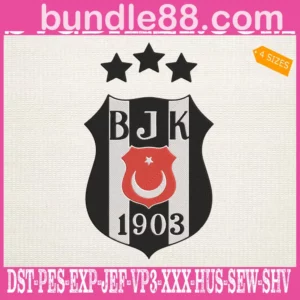 Beşiktaş Jimnastik Kulübü Embroidery Design