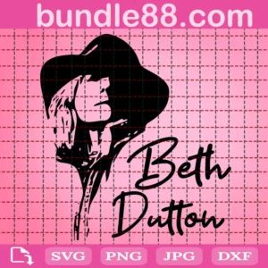Beth Duttton Svg