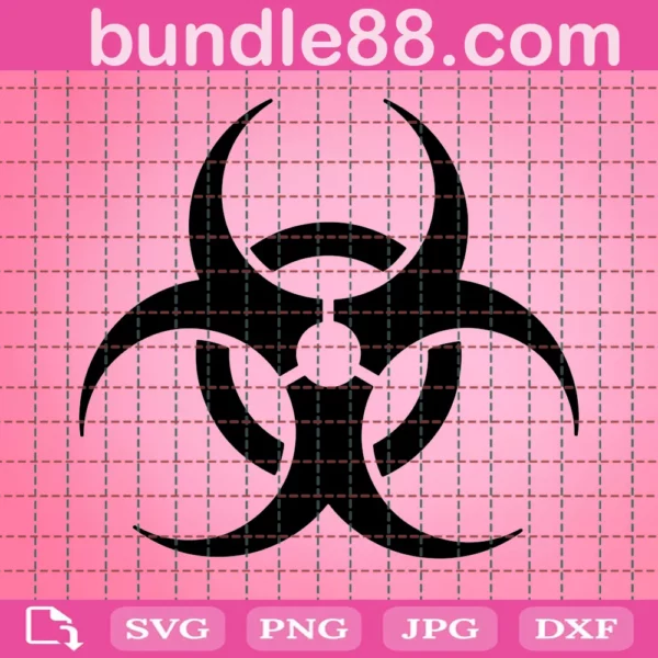 Biohazard Symbol Svg