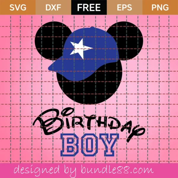 Birthday Boy Svg Free