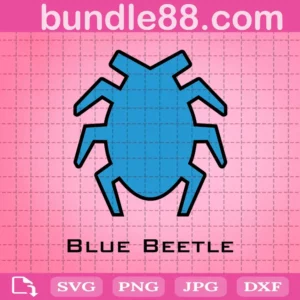 Blue Beetle Logo Svg