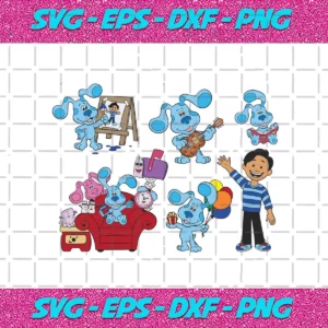 Blue's Clues SVG bundle