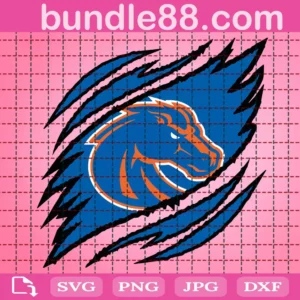 Boise State Broncos Claws Svg