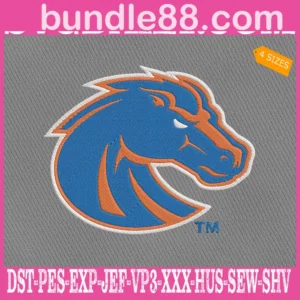 Boise State Broncos Embroidery Machine