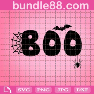 Boo Svg, Halloween Svg