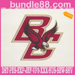 Boston College Eagles Embroidery Machine