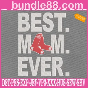 Boston Red Sox Embroidery Files
