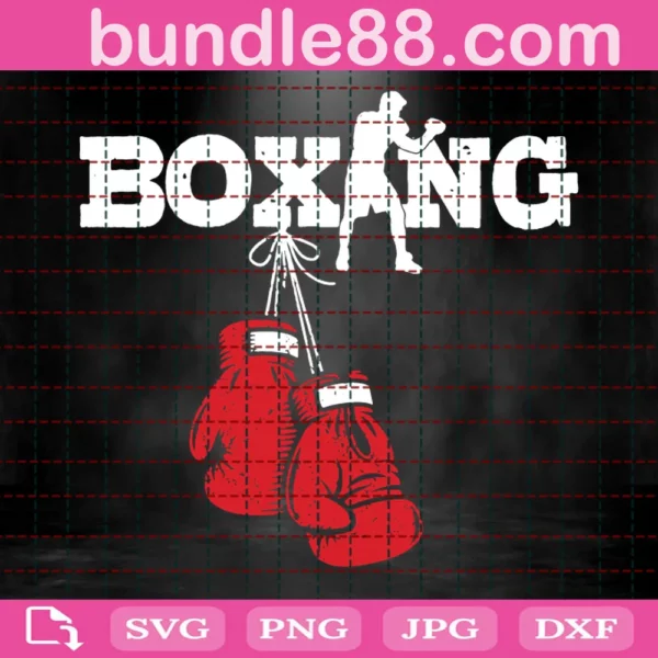 Boxing Gloves Svg