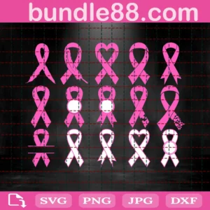 Breast Cancer Awareness Bundle Svg