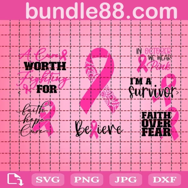Breast Cancer Awareness Month Svg
