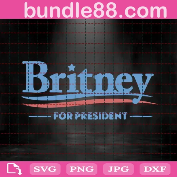 Britney For President Svg