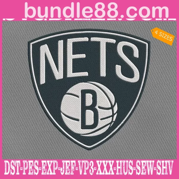 Brooklyn Nets Embroidery Machine