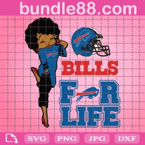 Buffalo Bills For Life Svg