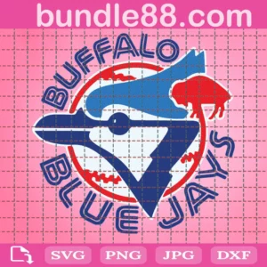 Buffalo Blue Jays Svg