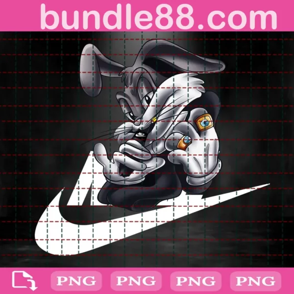 Bugs Bunny Gangster Nike Png