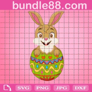 Bunny Face Svg, Easter Svg