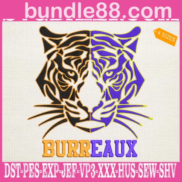 Burreaux Embroidery Files