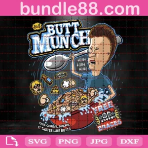 Butt Munch Svg, Beavis And Butthead Svg