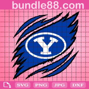 Byu Cougars Claws Svg