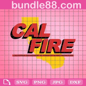 Cal Fire Svg, Fireball Svg