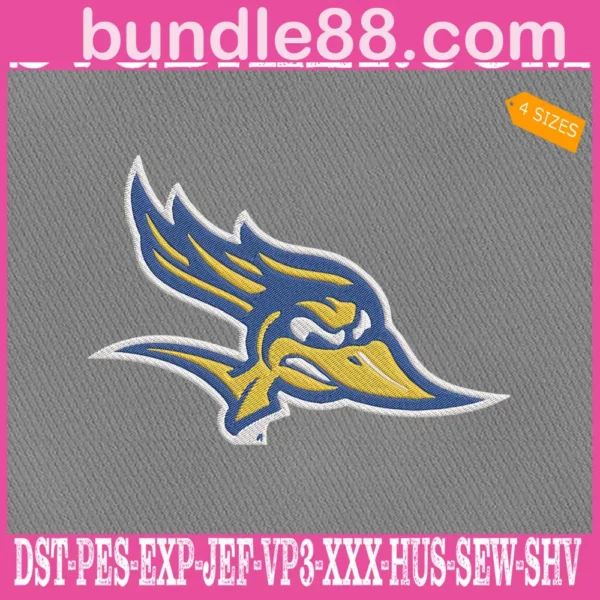 Cal State Bakersfield Roadrunners Embroidery Machine