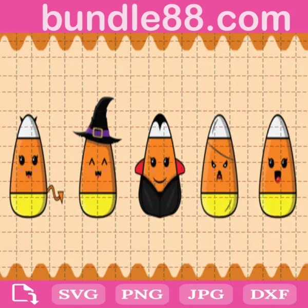 Candy Corn Bundle Svg Free