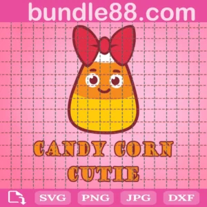 Candy Corn Cutie Svg